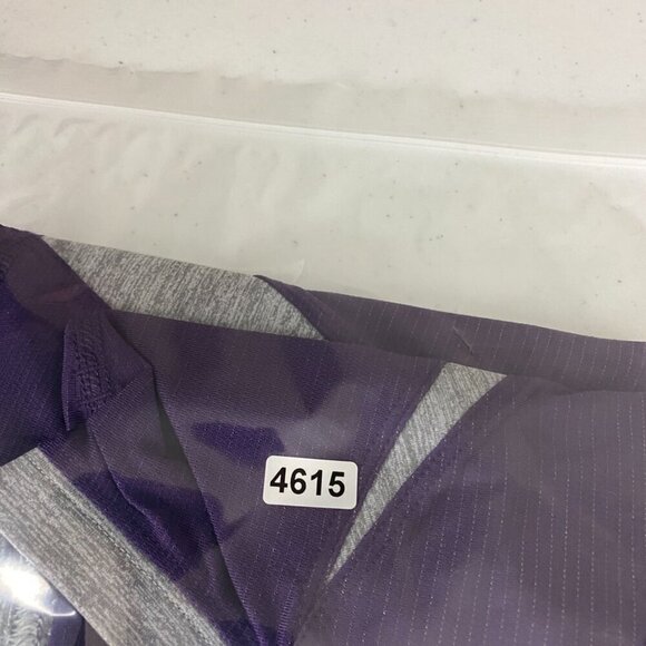 Lululemon T Shirt Active Purple Mens Medium Breathable Colorblock - Picture 5 of 5